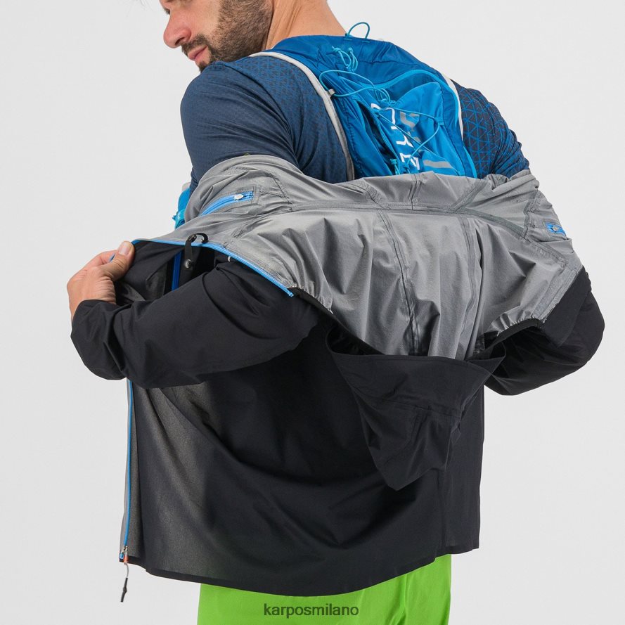giacca| Karpos giacca antipioggia Lavaredo nero/indaco b. uomini DTRTHD64