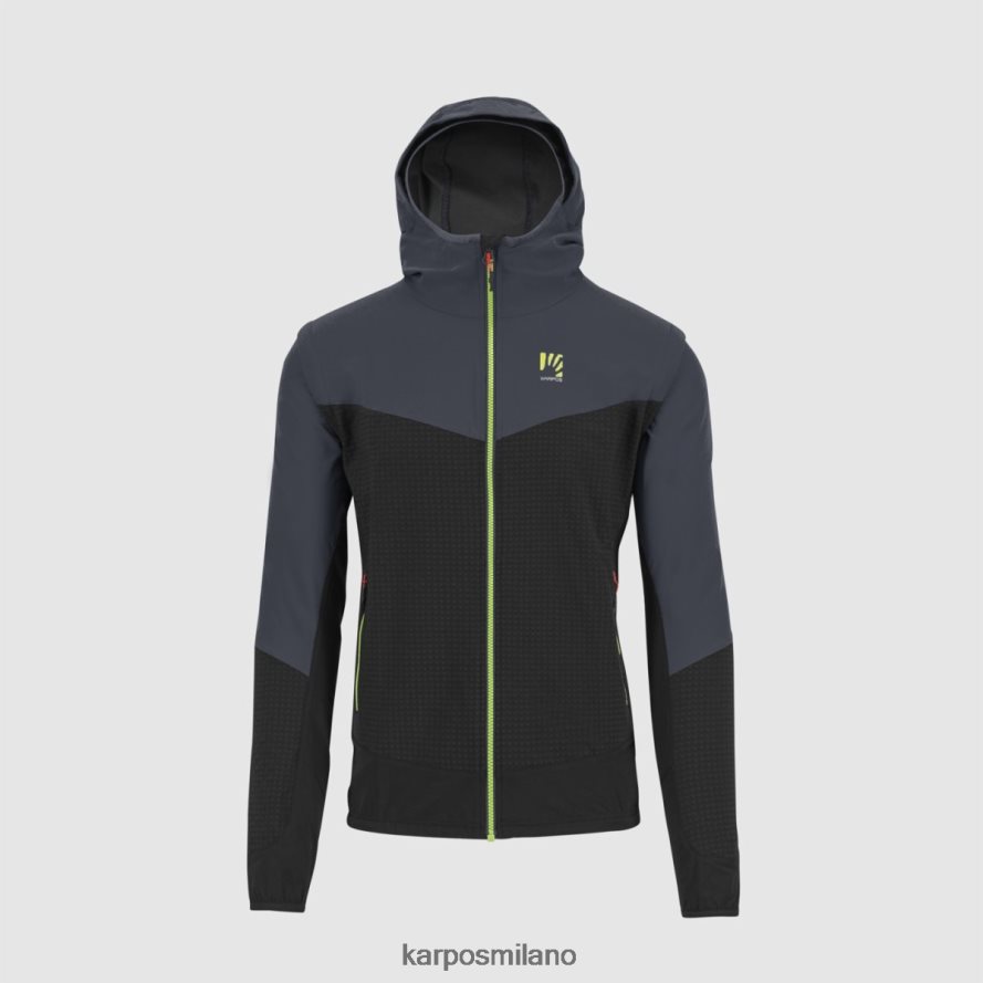 giacca| Karpos giacca convertibile in lede nero/blu scuro uomini DTRTHD93