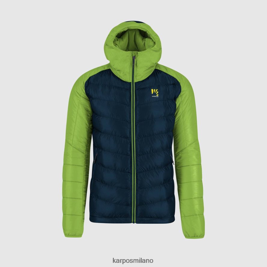 giacca| Karpos giacca focobon mezzanotte/lampeggio verde uomini DTRTHD41