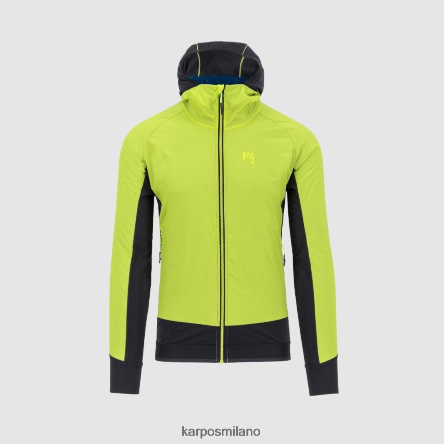 giacca| Karpos giacca invernale lavaredo verde lime/nero uomini DTRTHD144