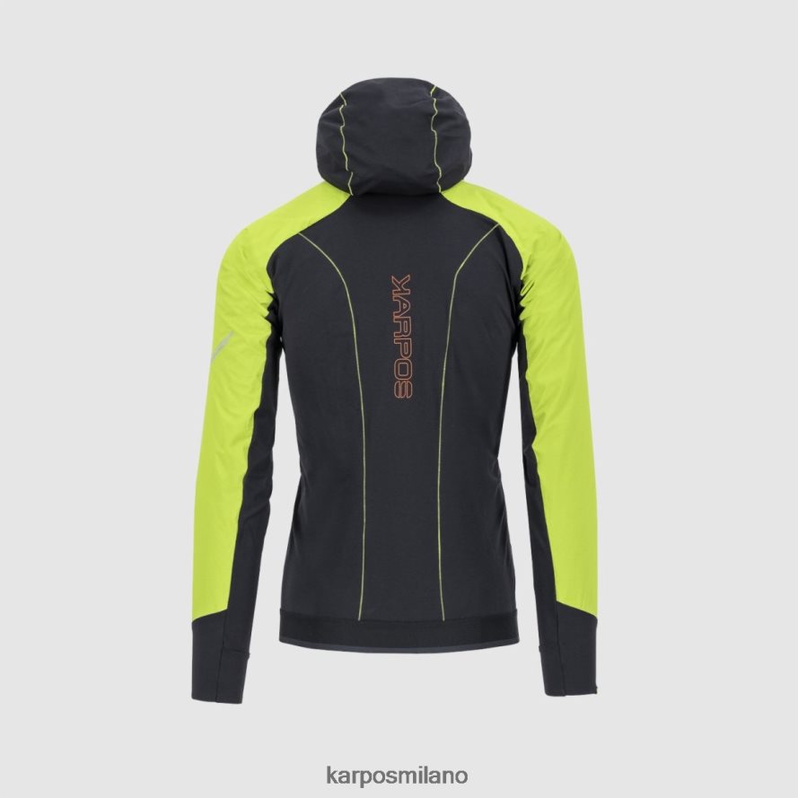 giacca| Karpos giacca invernale lavaredo verde lime/nero uomini DTRTHD144