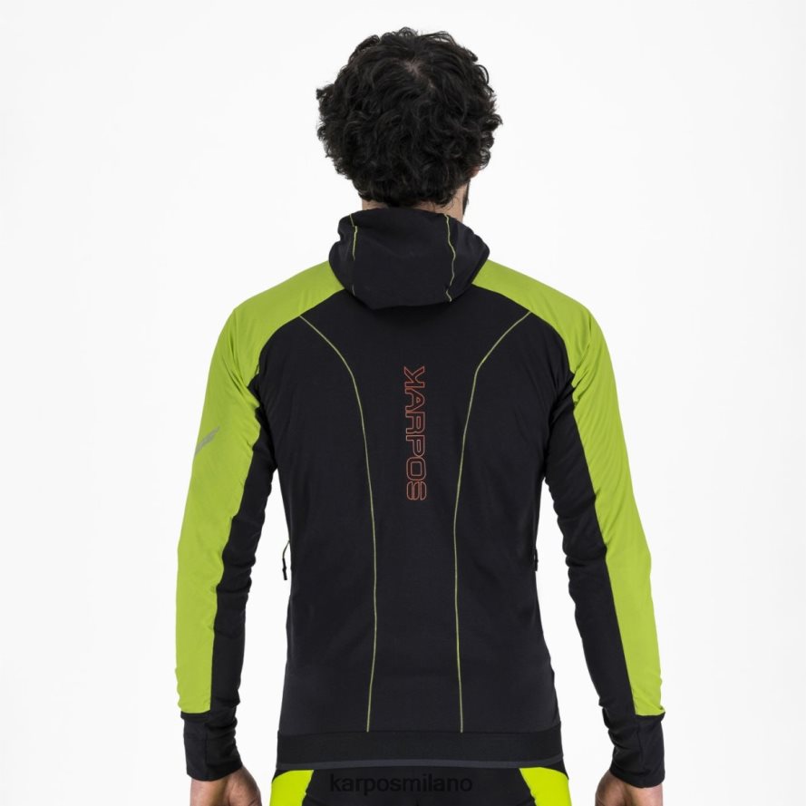 giacca| Karpos giacca invernale lavaredo verde lime/nero uomini DTRTHD144