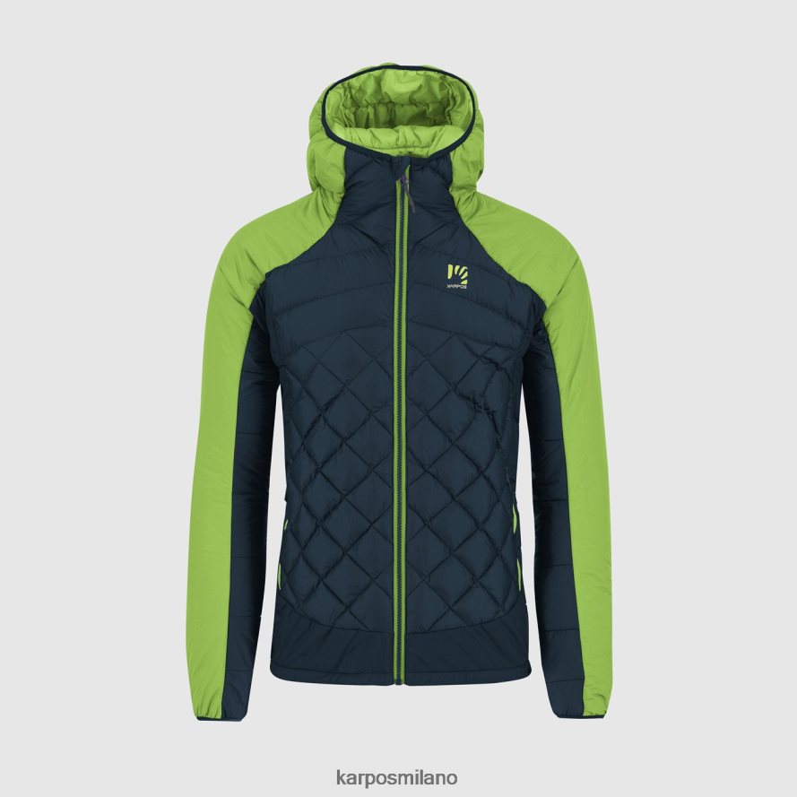 giacca| Karpos giacca lastei active plus mezzanotte/lampeggio verde uomini DTRTHD72