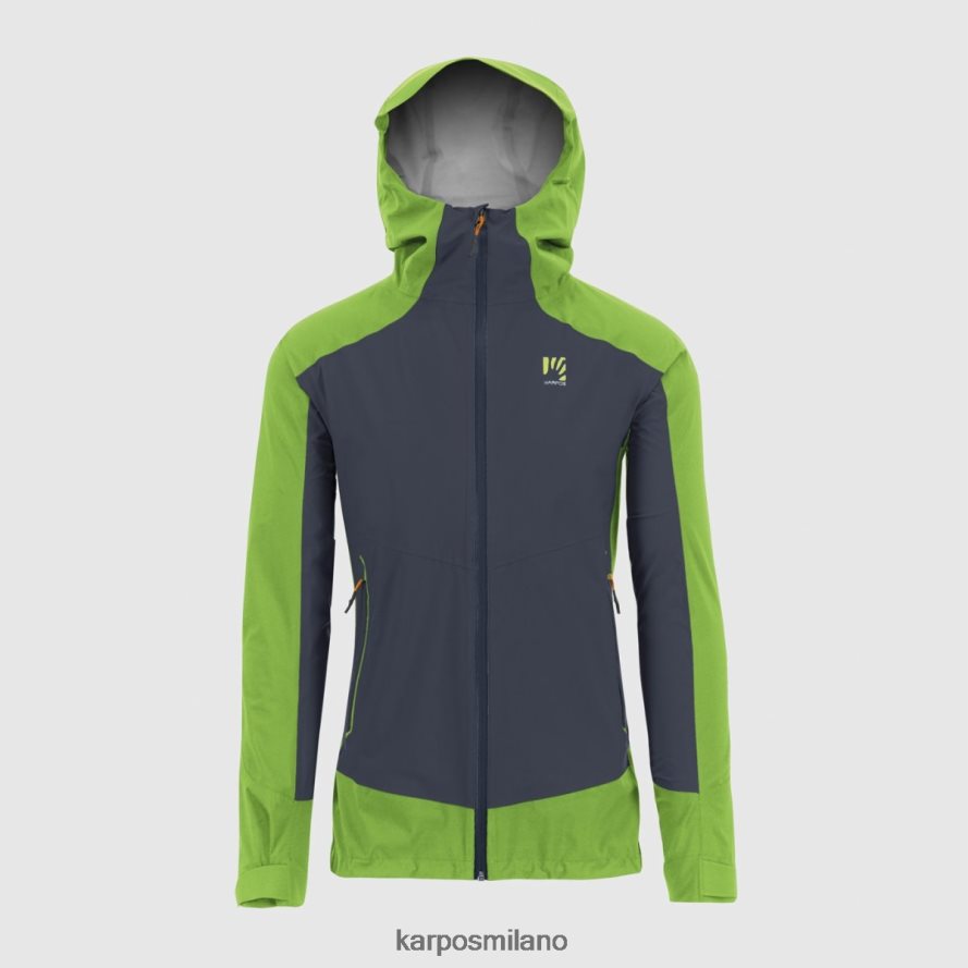 giacca| Karpos giacca temporale blu sfumato/verde gelsomino uomini DTRTHD95