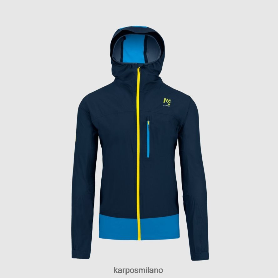 giacca| Karpos lotto giacca antipioggia fiamma/mandarino tango/nero uomini DTRTHD99