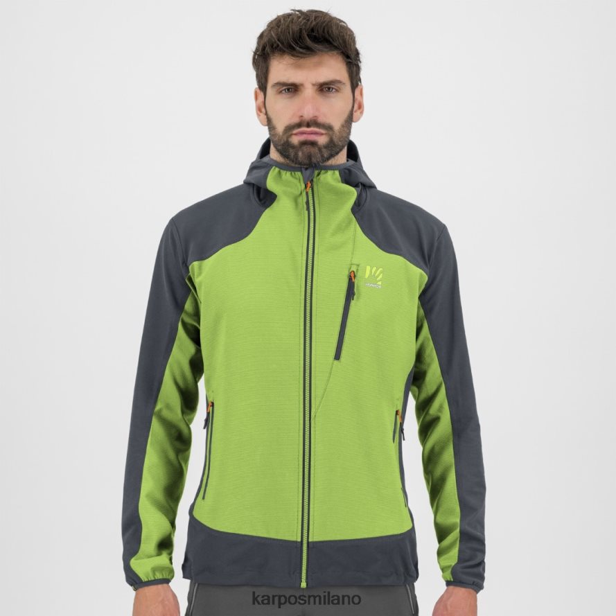 giacca| Karpos rivestimento della parete verde gelsomino/blu sfumato uomini DTRTHD154