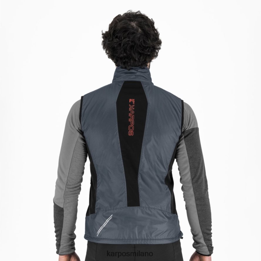 gilet| Karpos gilet della federazione ardesia scuro/nero uomini DTRTHD124