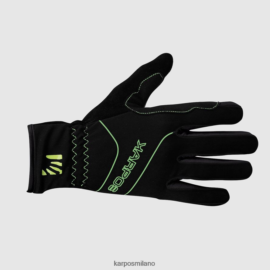 guanto| Karpos guanto d'alagna nero/verde fluo uomini DTRTHD883
