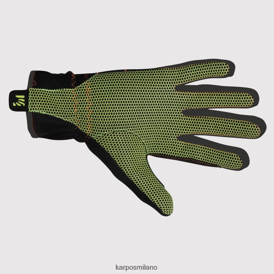 guanto| Karpos guanto d'alagna nero/verde fluo uomini DTRTHD883