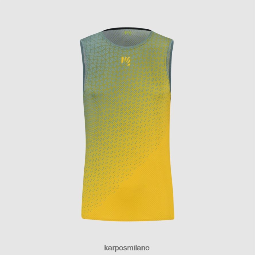 maglietta| Karpos lavaredo ultra serbatoio curry al limone/ardesia scura uomini DTRTHD364