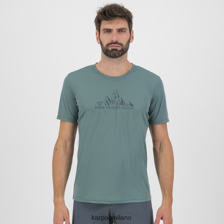 maglietta| Karpos maglia con stampa loma Nord Atlantico uomini DTRTHD398