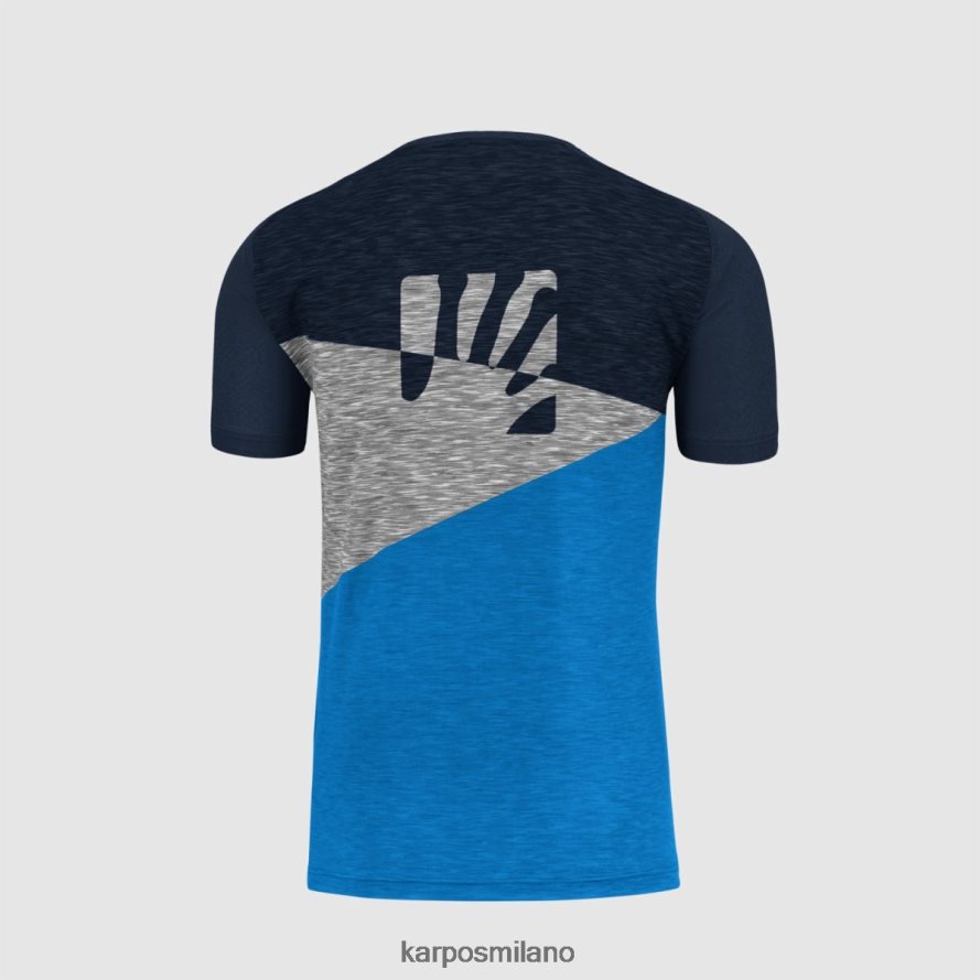 maglietta| Karpos maglia croda rossa stamina indaco/spazio esterno uomini DTRTHD361