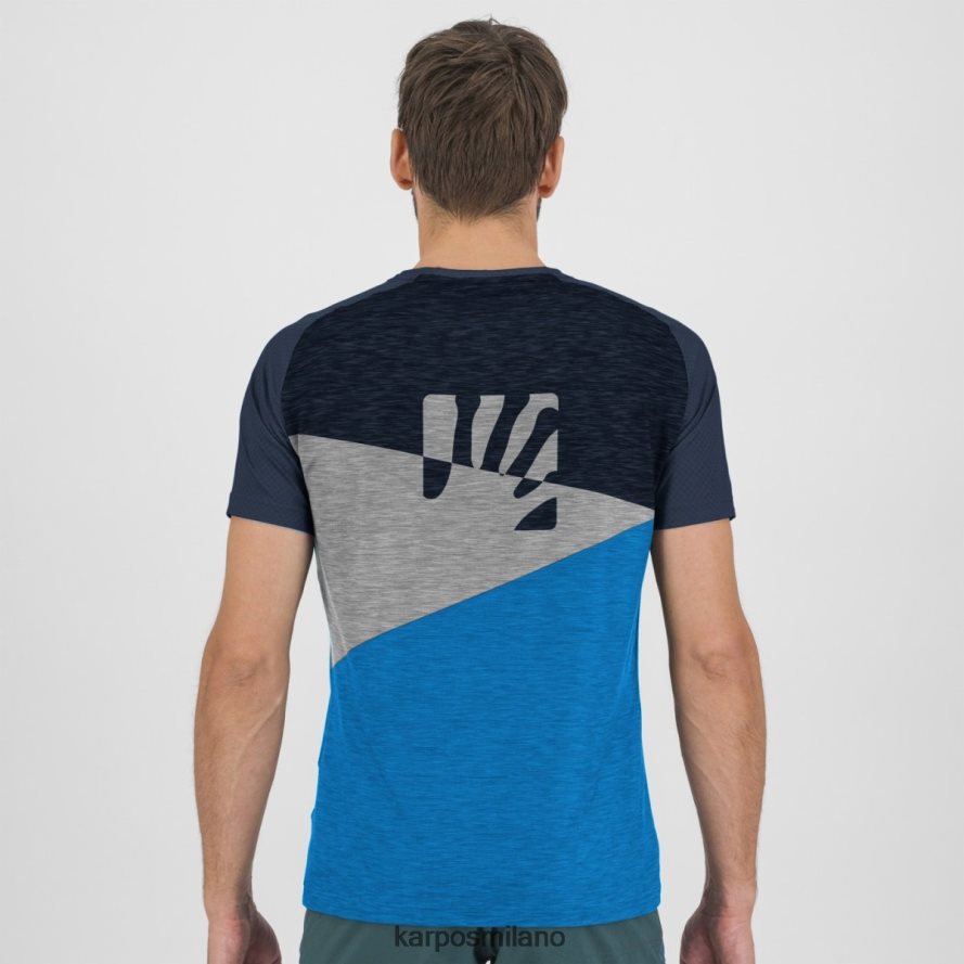 maglietta| Karpos maglia croda rossa stamina indaco/spazio esterno uomini DTRTHD361