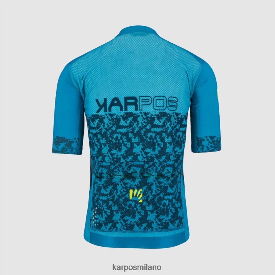 maglietta| Karpos maglia da salto enemal b/refl.pond/giallo fluo uomini DTRTHD302