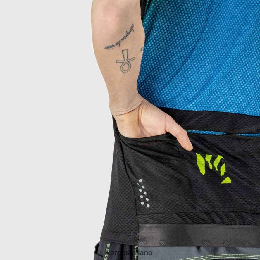 maglietta| Karpos maglia da salto stampa 1 indaco b./nero/verde uomini DTRTHD304