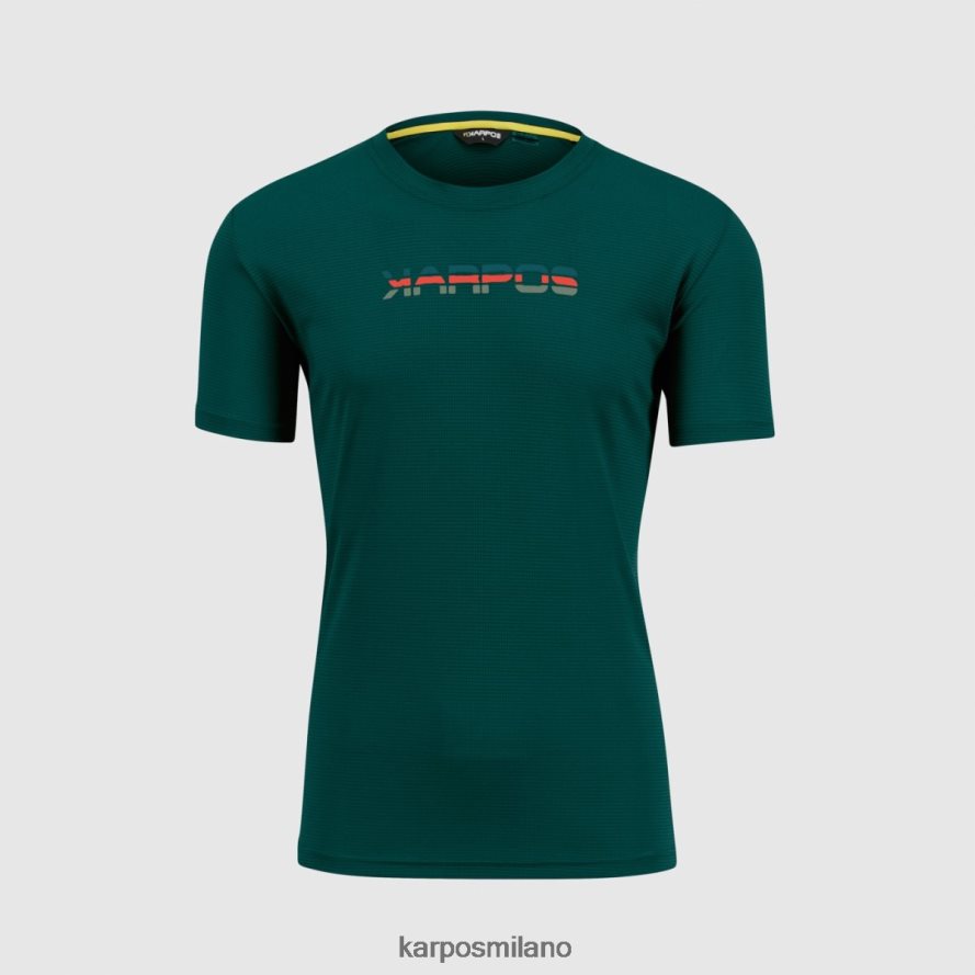 maglietta| Karpos maglia loma mare scuro/paprika uomini DTRTHD433