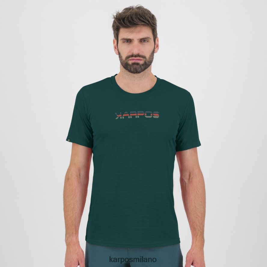 maglietta| Karpos maglia loma mare scuro/paprika uomini DTRTHD433