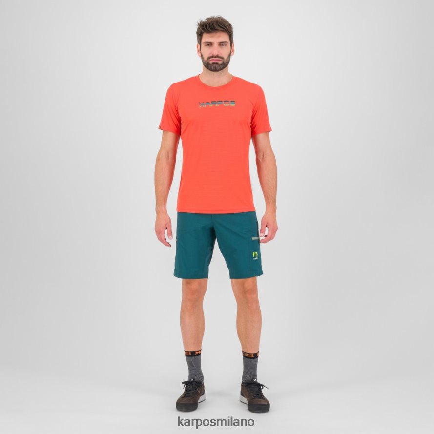 maglietta| Karpos maglia loma paprika/spray marino uomini DTRTHD428