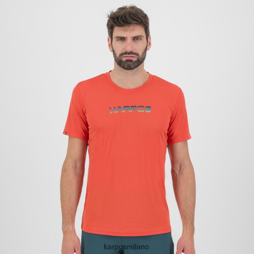 maglietta| Karpos maglia loma paprika/spray marino uomini DTRTHD428