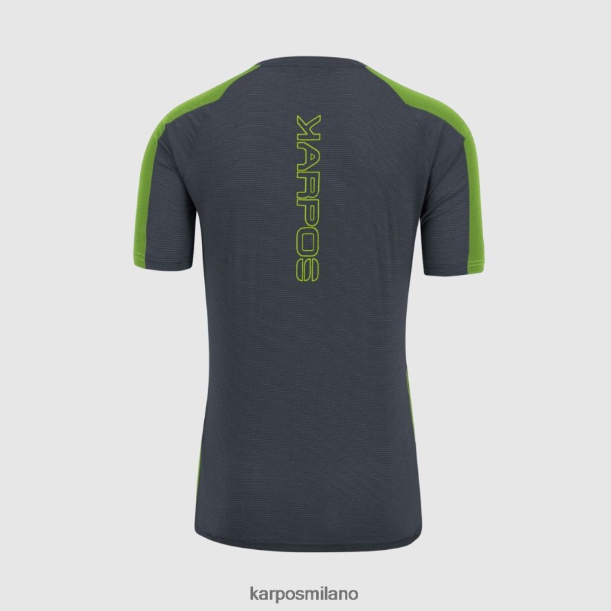 maglietta| Karpos maglia nuvolau blu sfumato/verde gelsomino uomini DTRTHD370