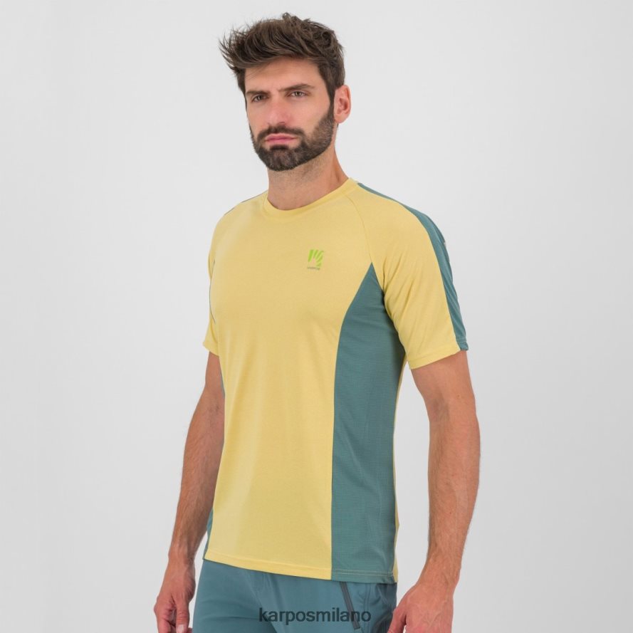maglietta| Karpos maglia nuvolau curry al limone/Nord Atlantico uomini DTRTHD371
