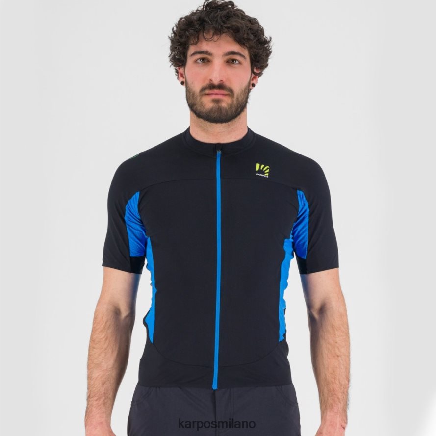 maglietta| Karpos maglia pralongia nero/indaco b. uomini DTRTHD310