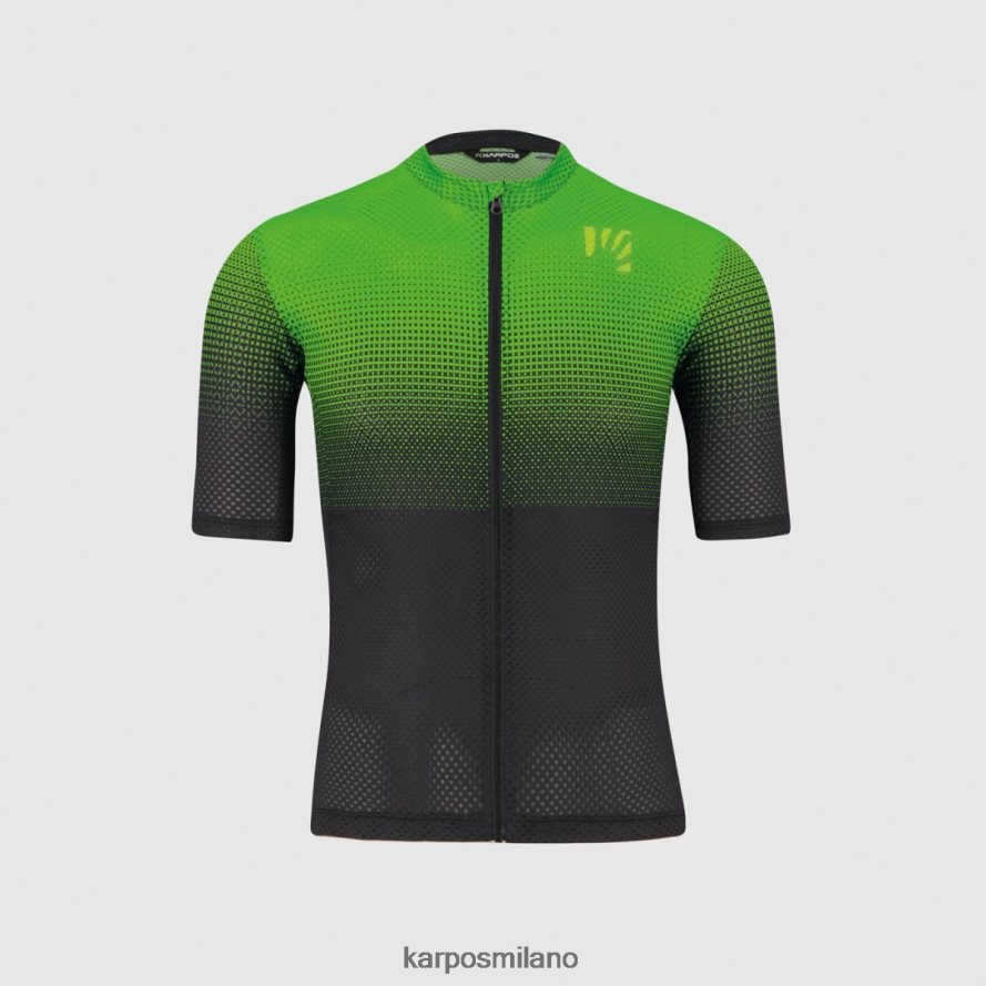 maglietta| Karpos maglia valviola ombre blu/verde fluo/indaco uomini DTRTHD318
