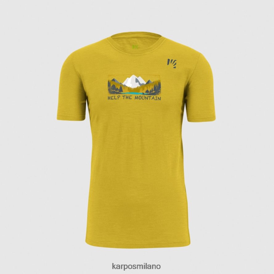 maglietta| Karpos maglietta ambretta curry al limone uomini DTRTHD380