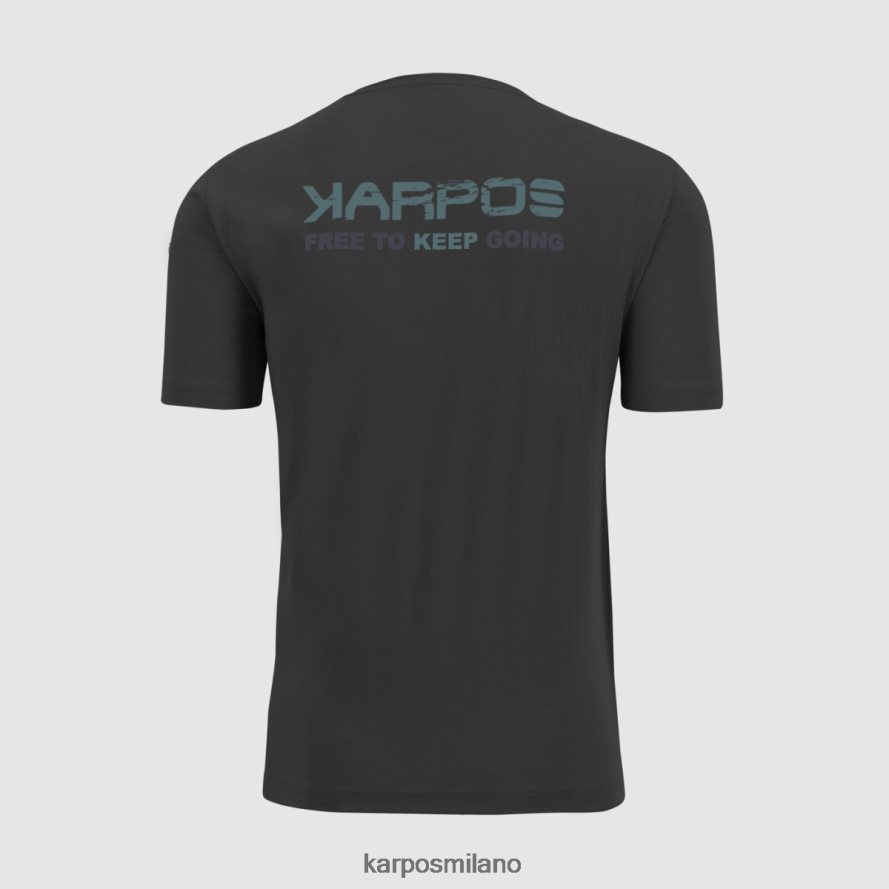 maglietta| Karpos maglietta astro alpino nero uomini DTRTHD417