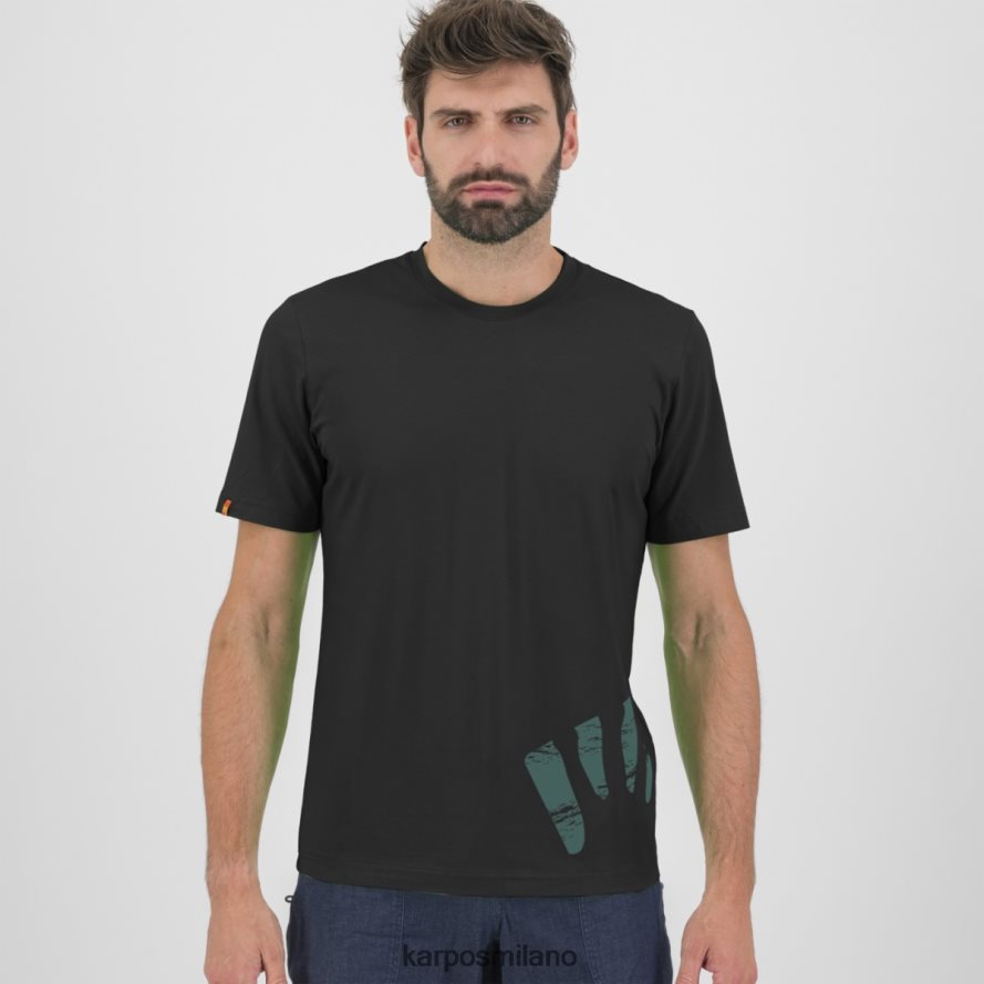 maglietta| Karpos maglietta astro alpino nero uomini DTRTHD417