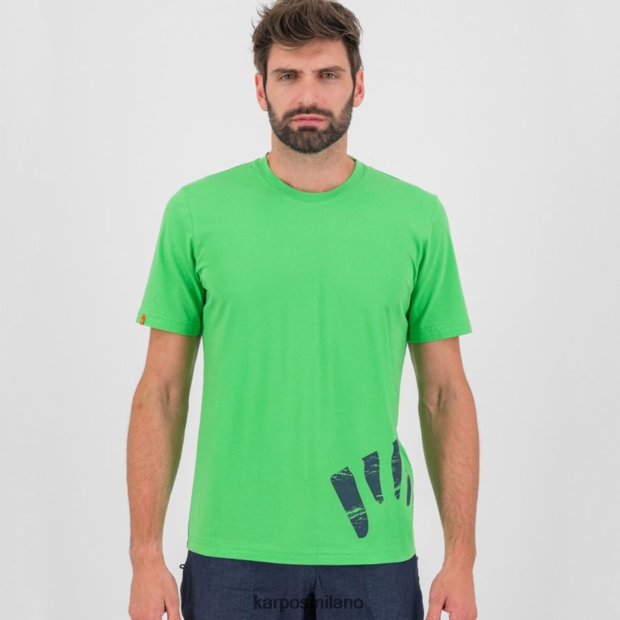 maglietta| Karpos maglietta astro alpino verde gelsomino uomini DTRTHD418