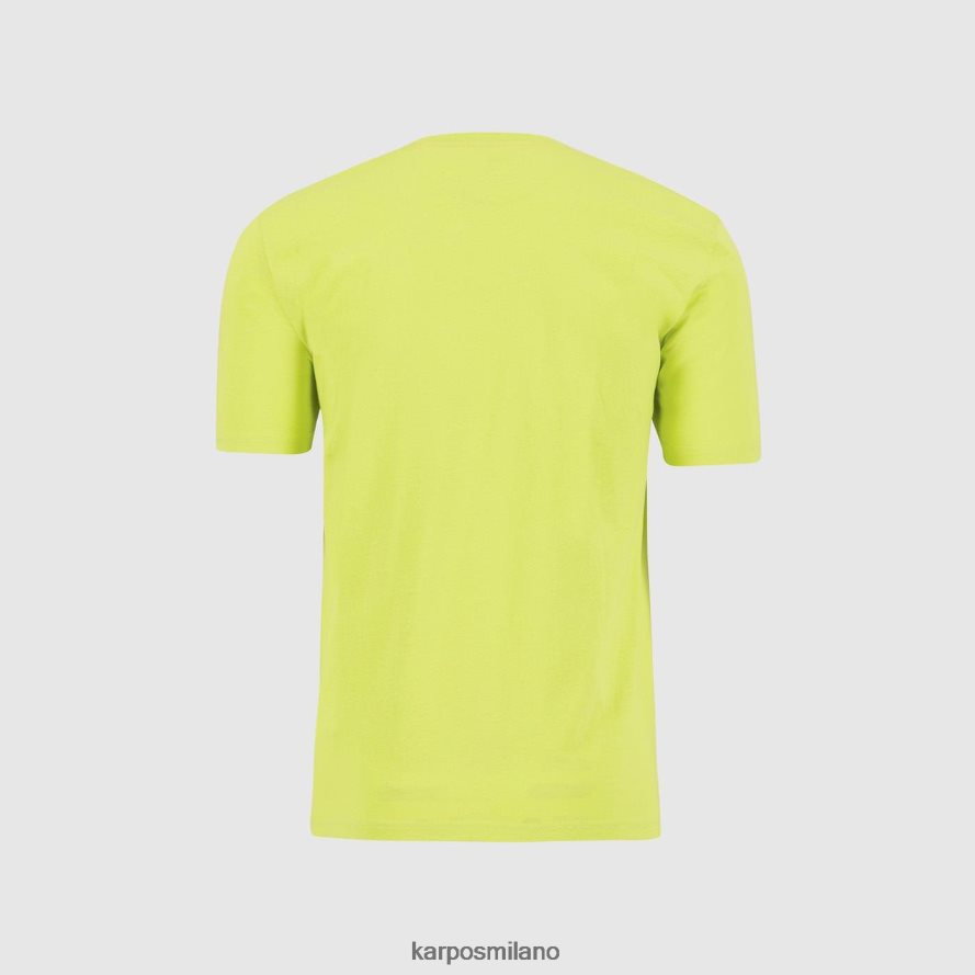 maglietta| Karpos maglietta con anemone colata di kiwi uomini DTRTHD408