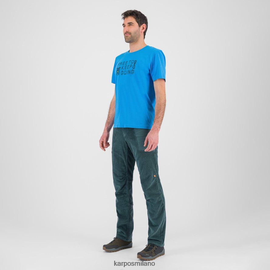 maglietta| Karpos maglietta croco blu diva/mezzanotte uomini DTRTHD407