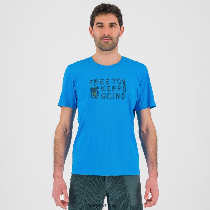 maglietta| Karpos maglietta croco blu diva/mezzanotte uomini DTRTHD407