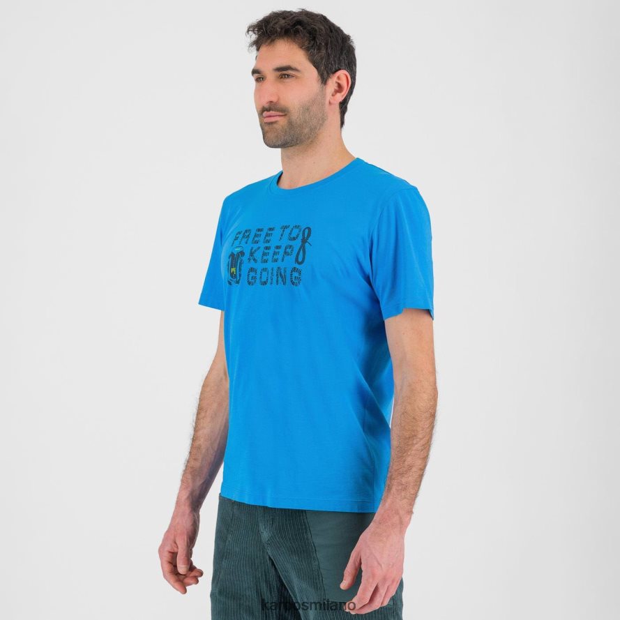 maglietta| Karpos maglietta croco blu diva/mezzanotte uomini DTRTHD407