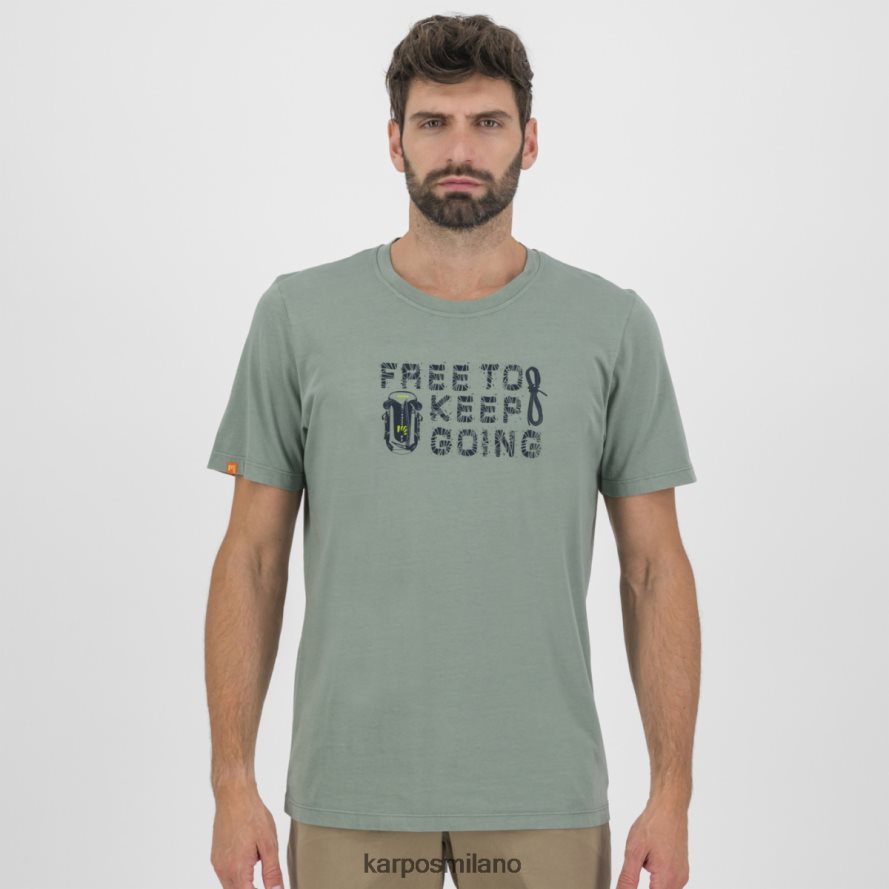 maglietta| Karpos maglietta croco spruzzo marino uomini DTRTHD405