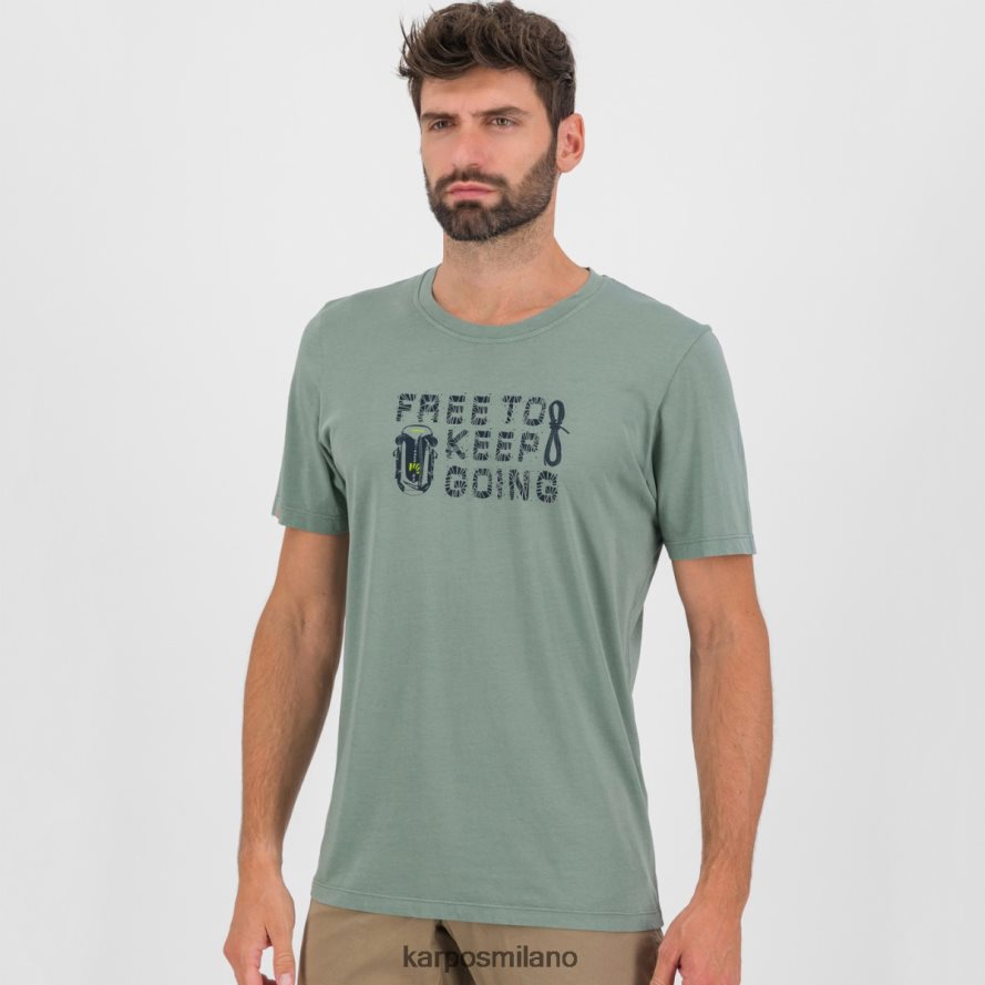 maglietta| Karpos maglietta croco spruzzo marino uomini DTRTHD405