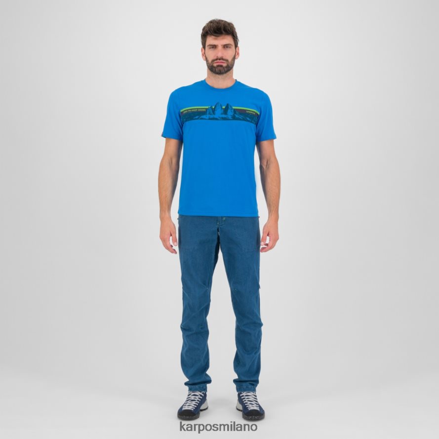 maglietta| Karpos maglietta giglio stamina indaco uomini DTRTHD427