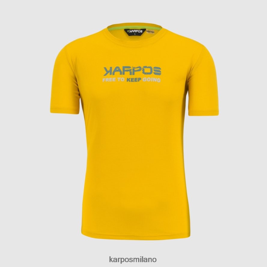 maglietta| Karpos maglietta val federia Stampa al curry al limone 1 uomini DTRTHD388