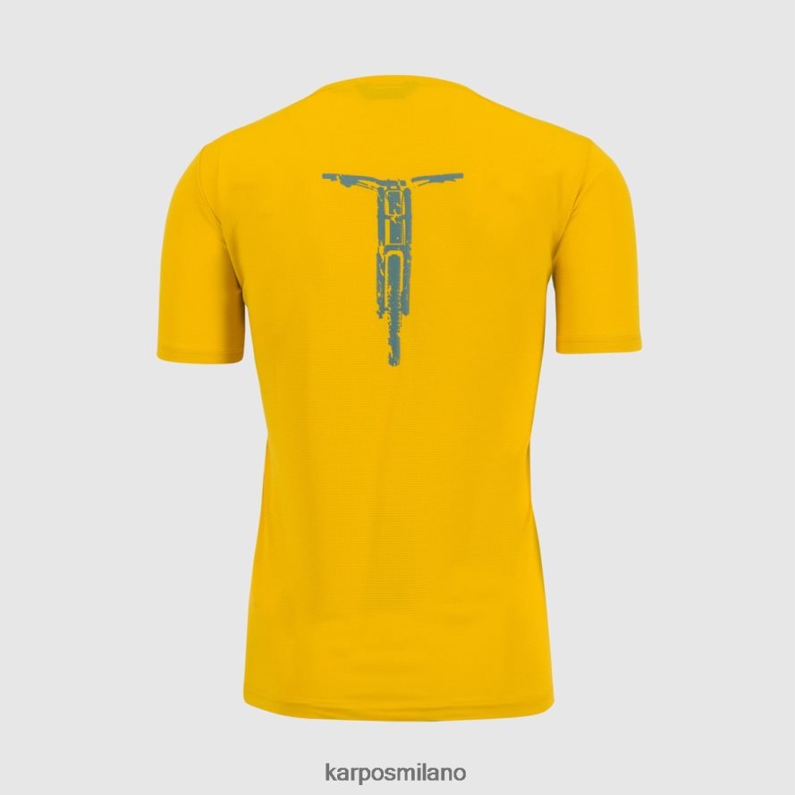 maglietta| Karpos maglietta val federia Stampa al curry al limone 1 uomini DTRTHD388