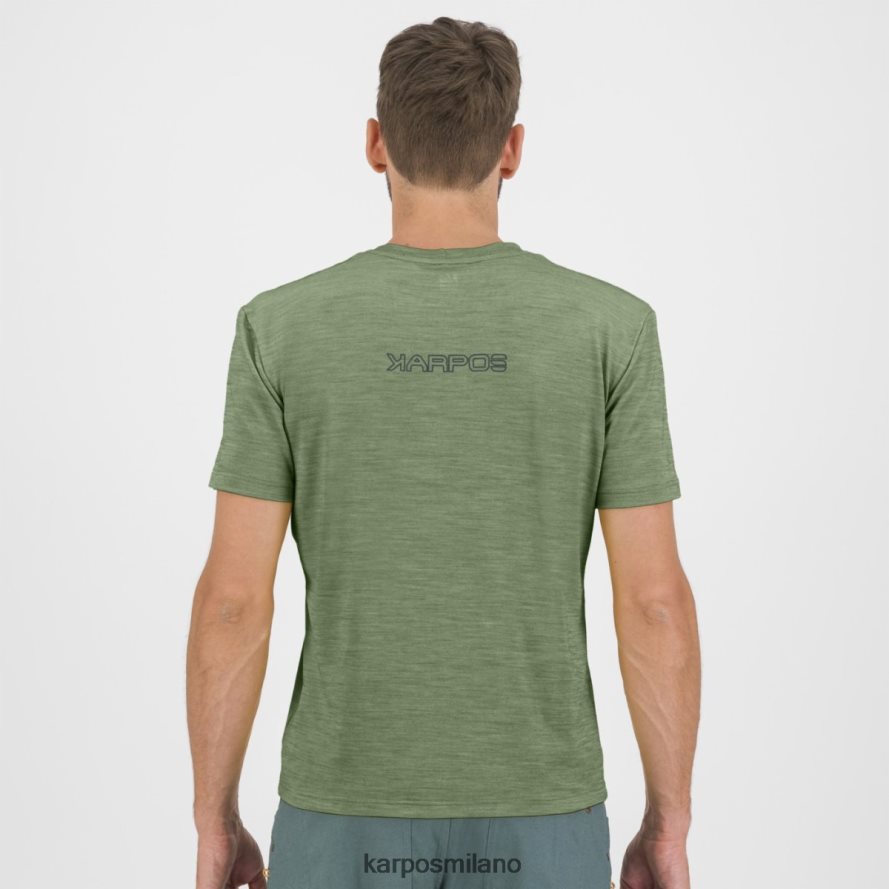 maglietta| Karpos maglietta verdana merino spruzzo marino uomini DTRTHD345