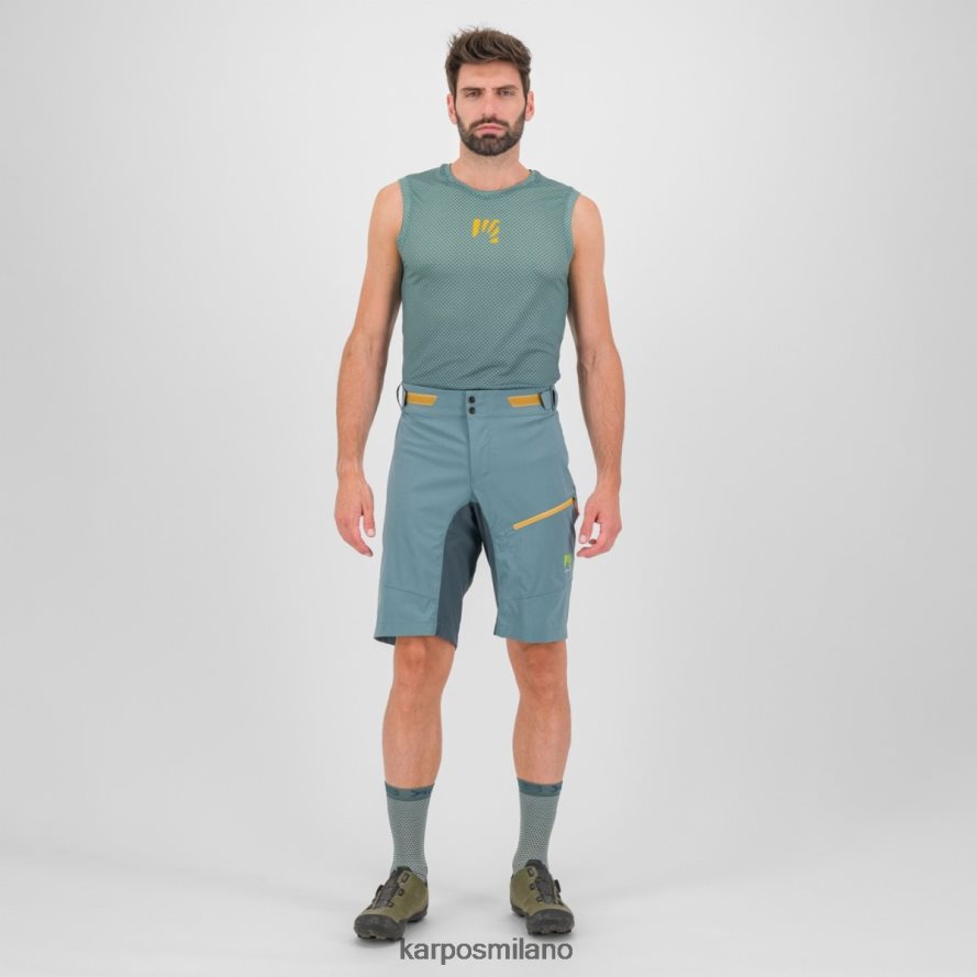 maglietta| Karpos verve mesh senza maniche ardesia scura/Nord Atlantico uomini DTRTHD385