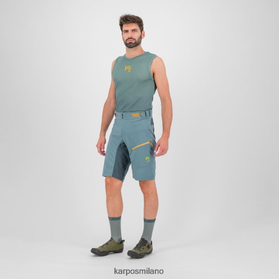 maglietta| Karpos verve mesh senza maniche ardesia scura/Nord Atlantico uomini DTRTHD385