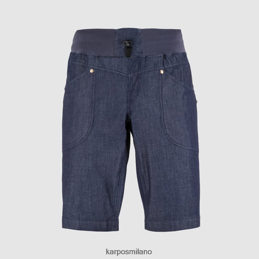 breve| Karpos Bermuda jeans castegner leggeri blu scuro uomini DTRTHD620