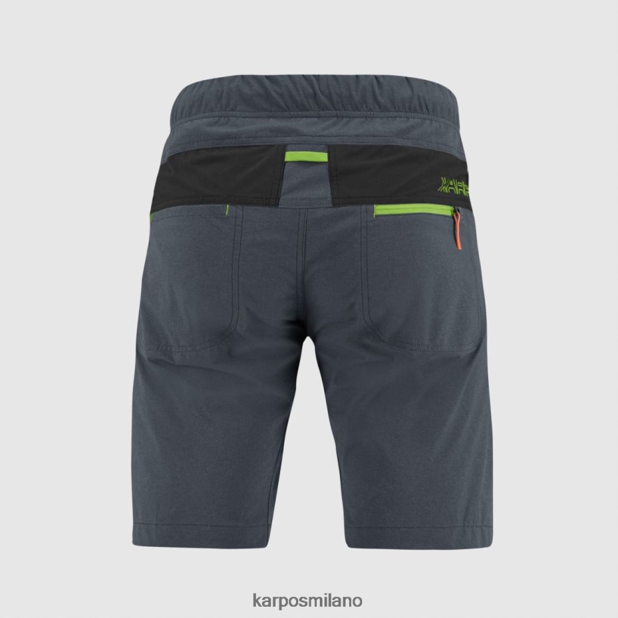 breve| Karpos bermuda dolada blu sfumato/nero/gelsomino g. uomini DTRTHD640