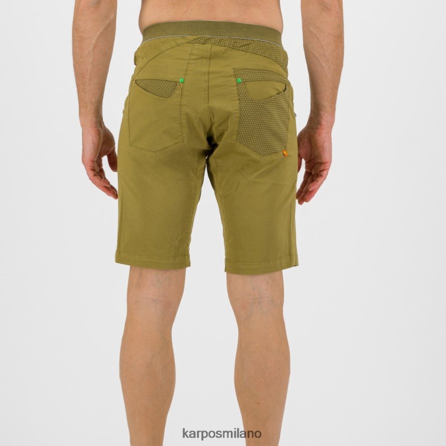 breve| Karpos bermuda noghera fieno verde uomini DTRTHD647