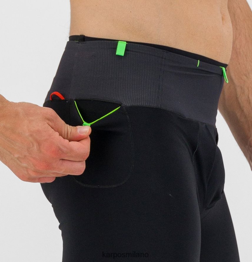 breve| Karpos boxer lungo lavaredo nero uomini DTRTHD691