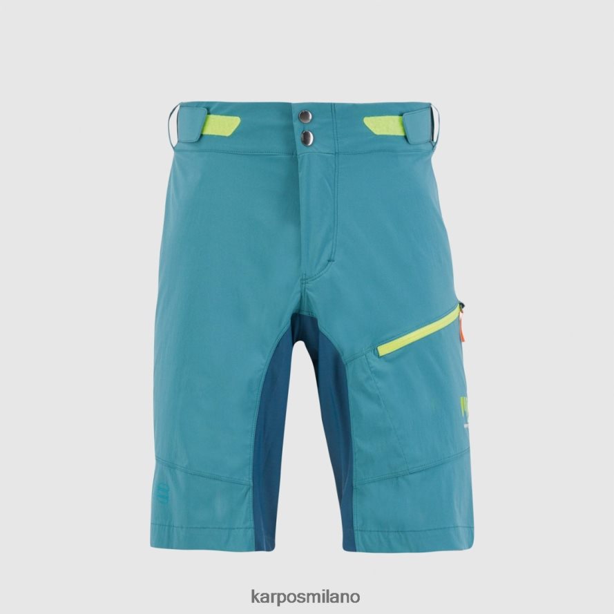 breve| Karpos pantaloncini valviola idro/rifl.laghetto/giallo fluo uomini DTRTHD660