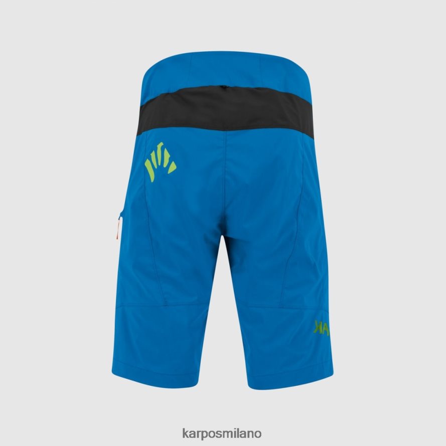 breve| Karpos pantaloncini valviola indaco b./nero/verde fluo uomini DTRTHD663