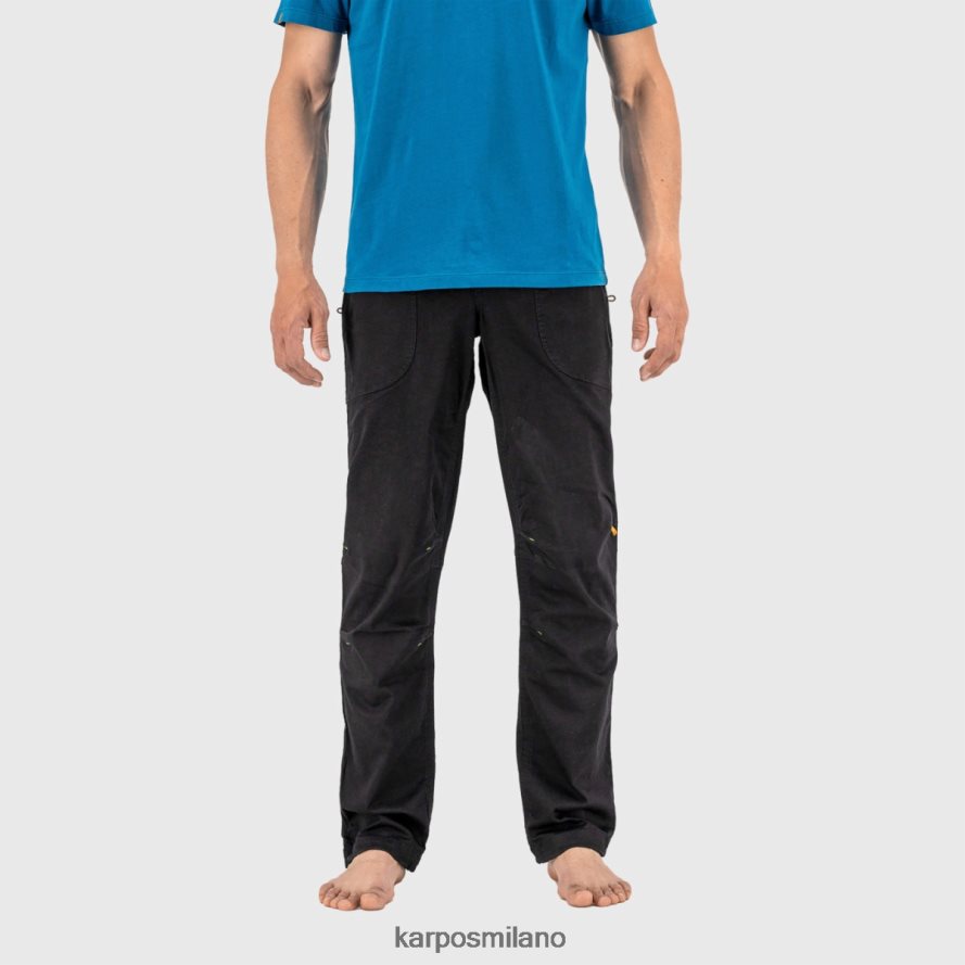pantalone| Karpos Pantaloni castegner jeans chiari nero uomini DTRTHD557